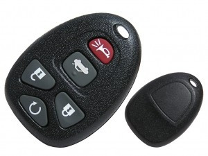 4+1 BUTTON REMOTE TRANSMITTER FOR GMC Buick Chevrolet (Trunk)